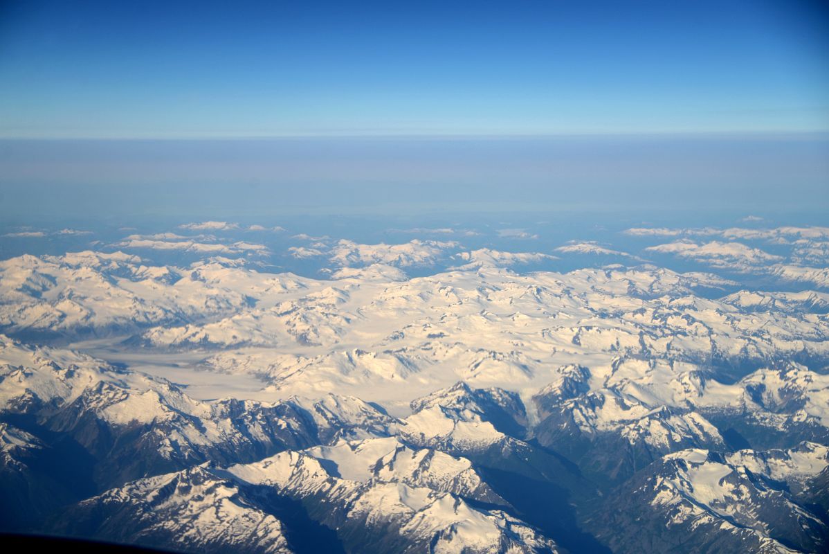 11 Ice Covered Rocky Mountains From Airplane Between Vancouver And Whitehorse
